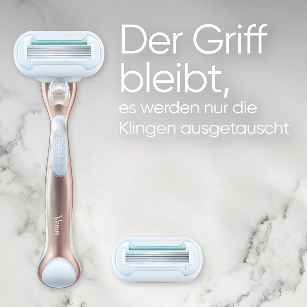 Bild: Gillette Deluxe Smooth Sensitive Roségold Rasierer 