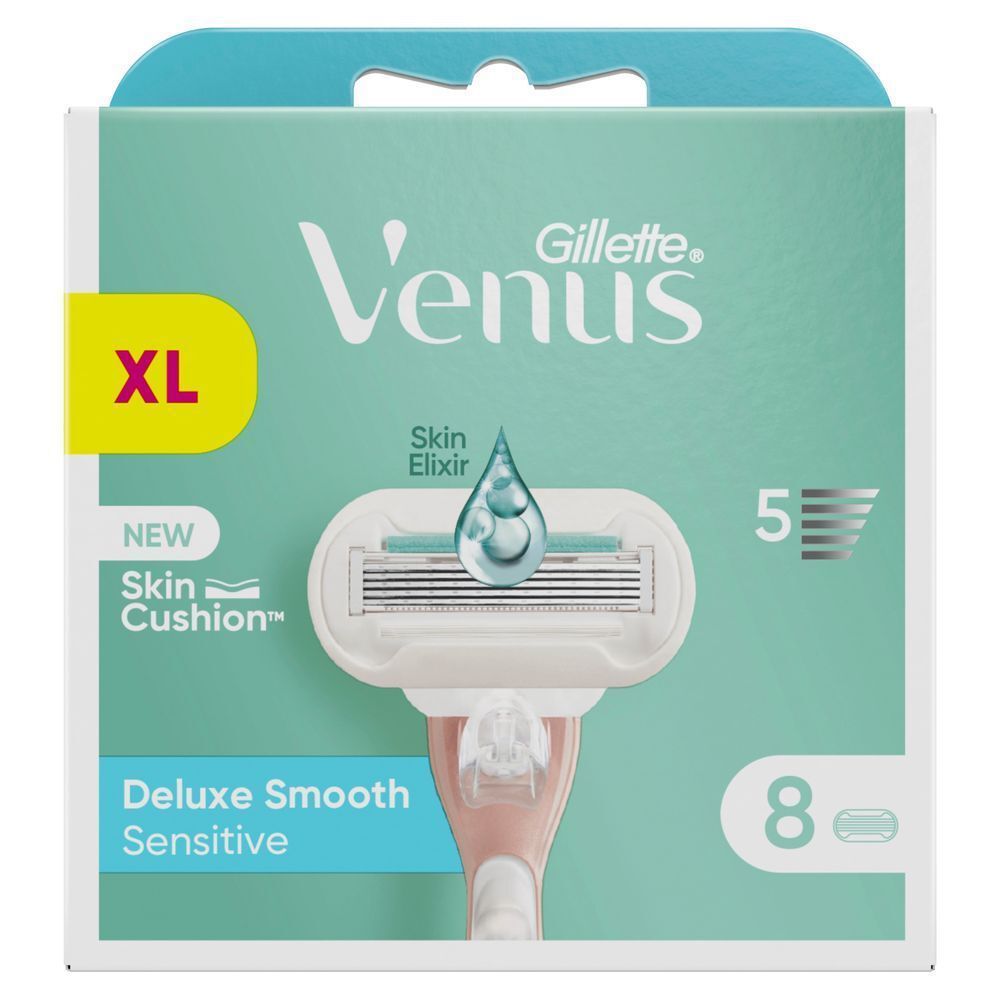 Bild: Gillette Deluxe Smooth Sensitive Rasierklingen 