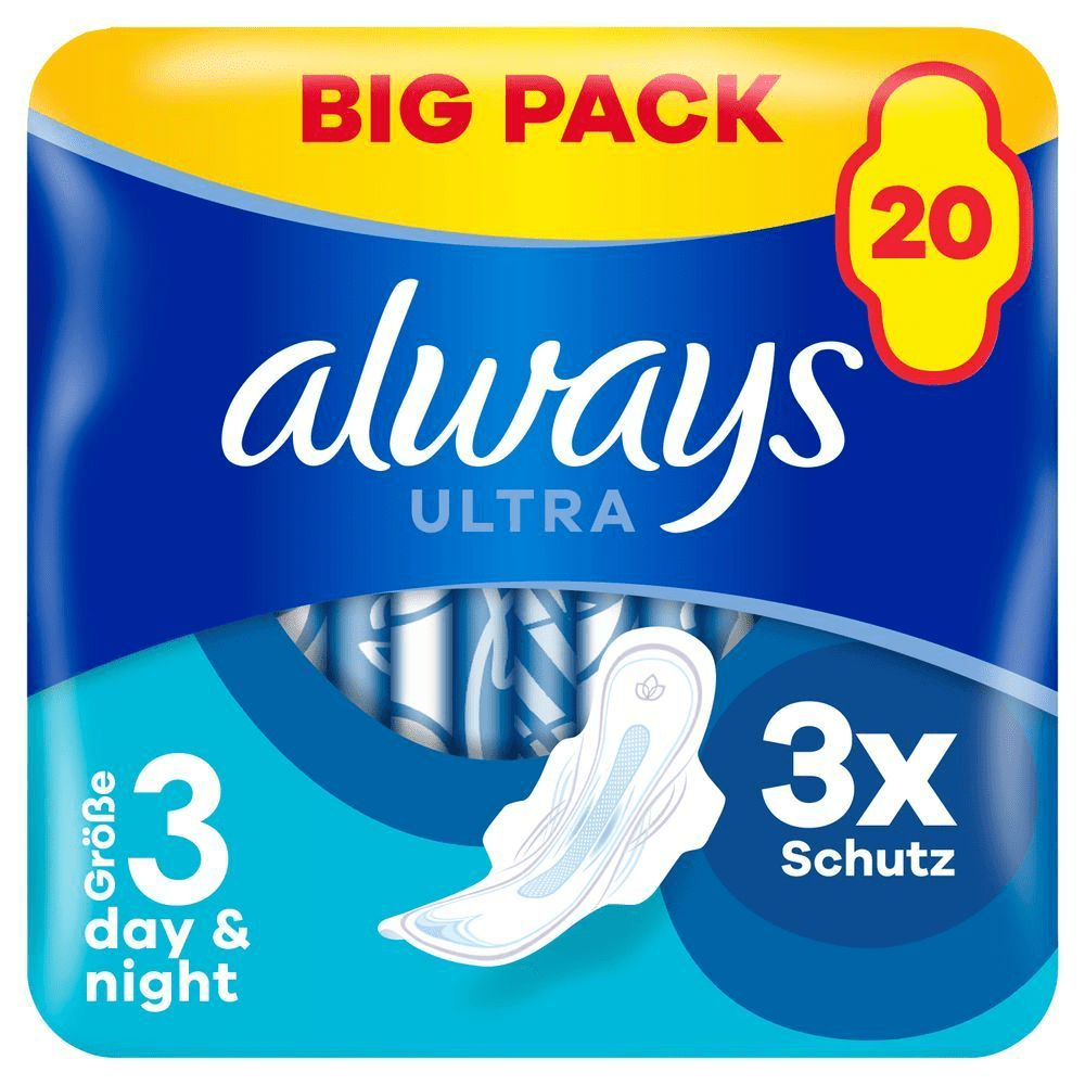 Bild: always Ultra Damenbinden Day & Night 