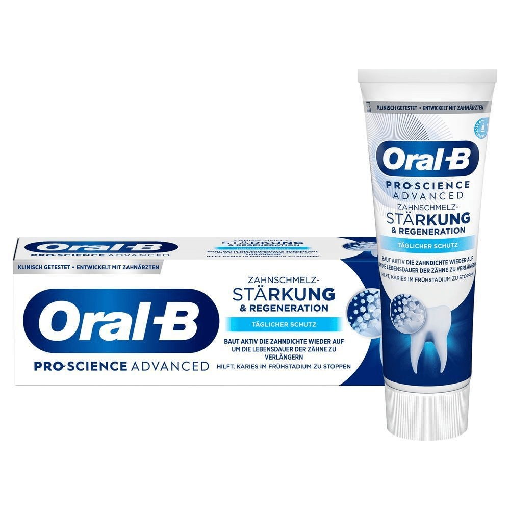 Bild: Oral-B Professional Zahncreme Zahnschmelzstärkung & -regeneration Täglicher Schutz 