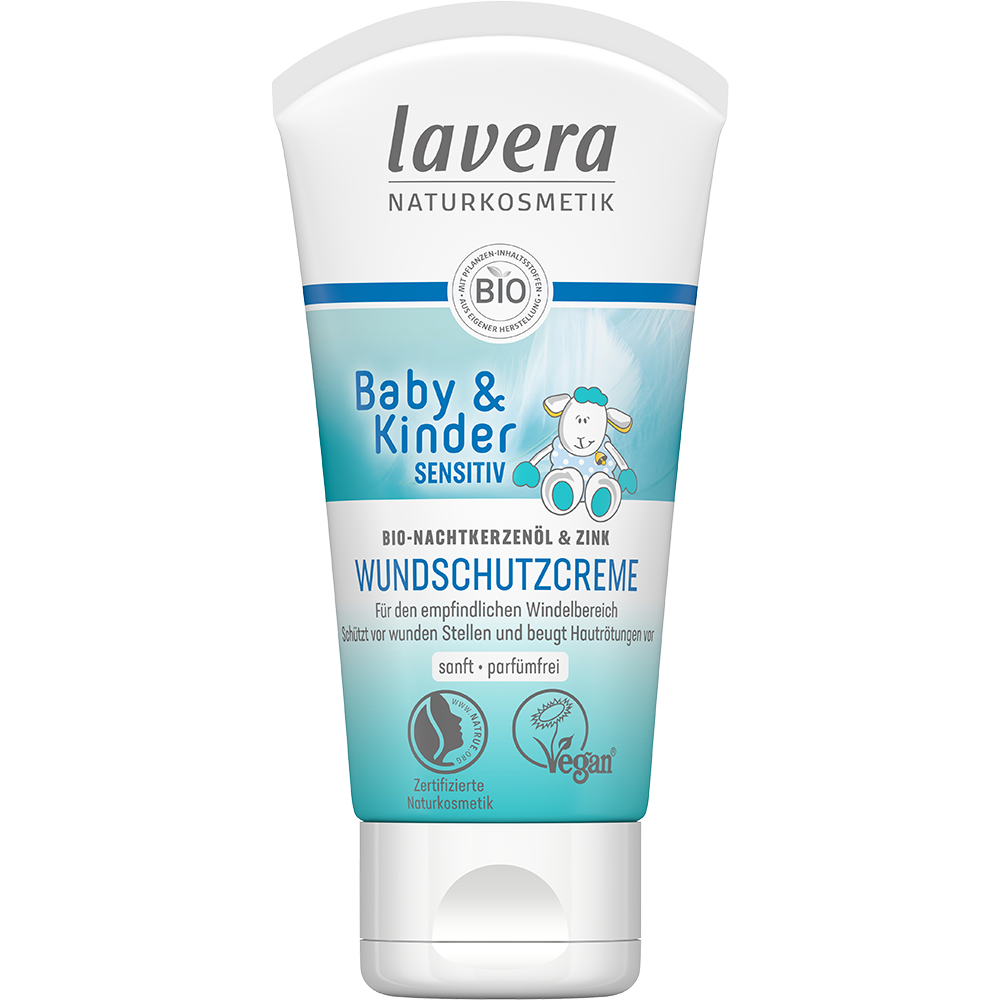 Bild: lavera Baby und Kinder Sensitiv Wundschutzcreme 