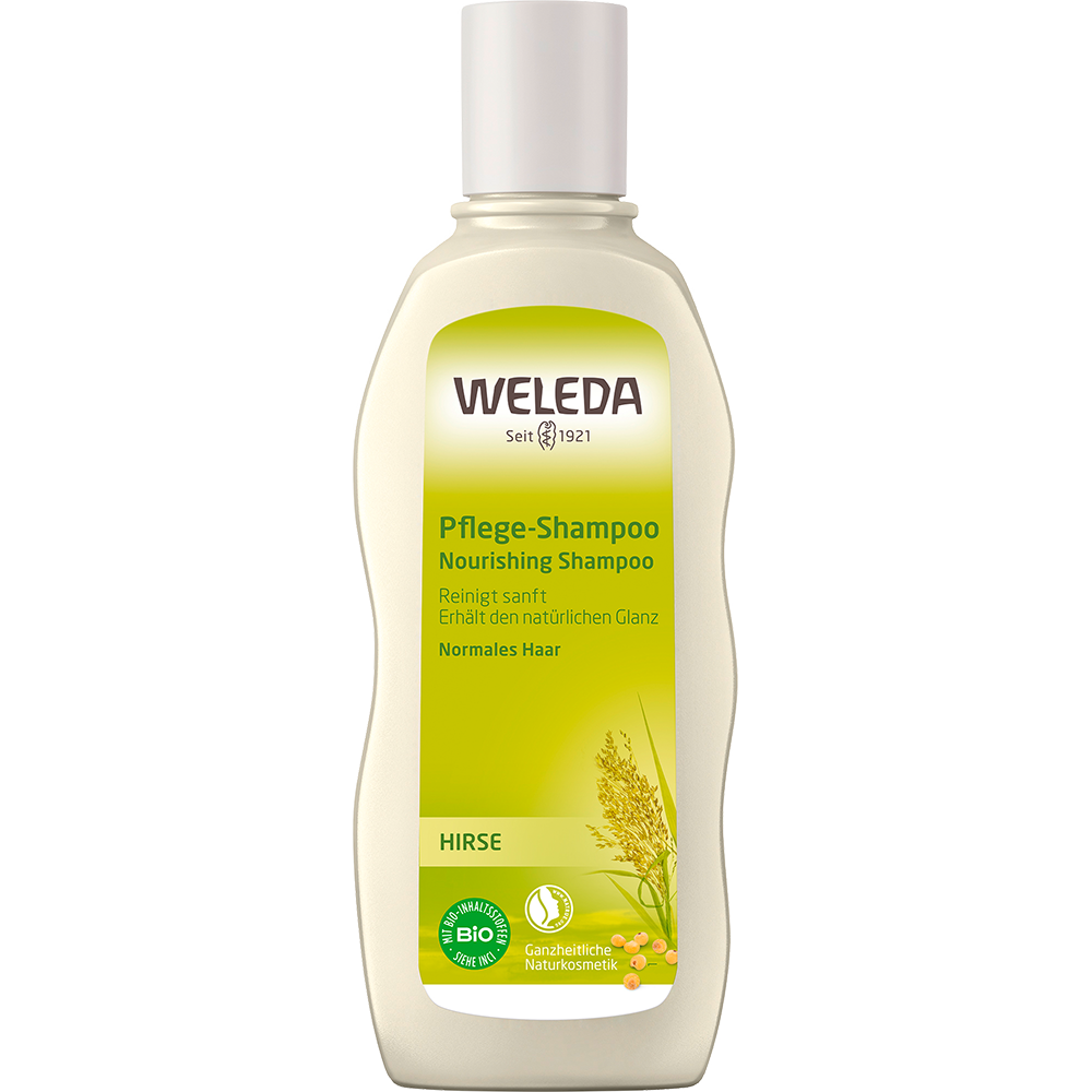 Bild: WELEDA Pflege Shampoo Hirse 