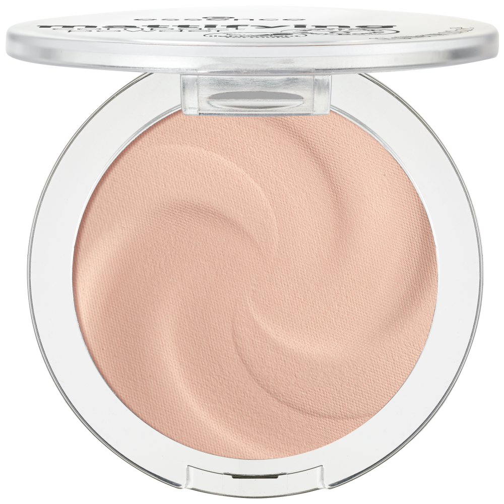 Bild: essence Mattifying Compact Powder pastel beige