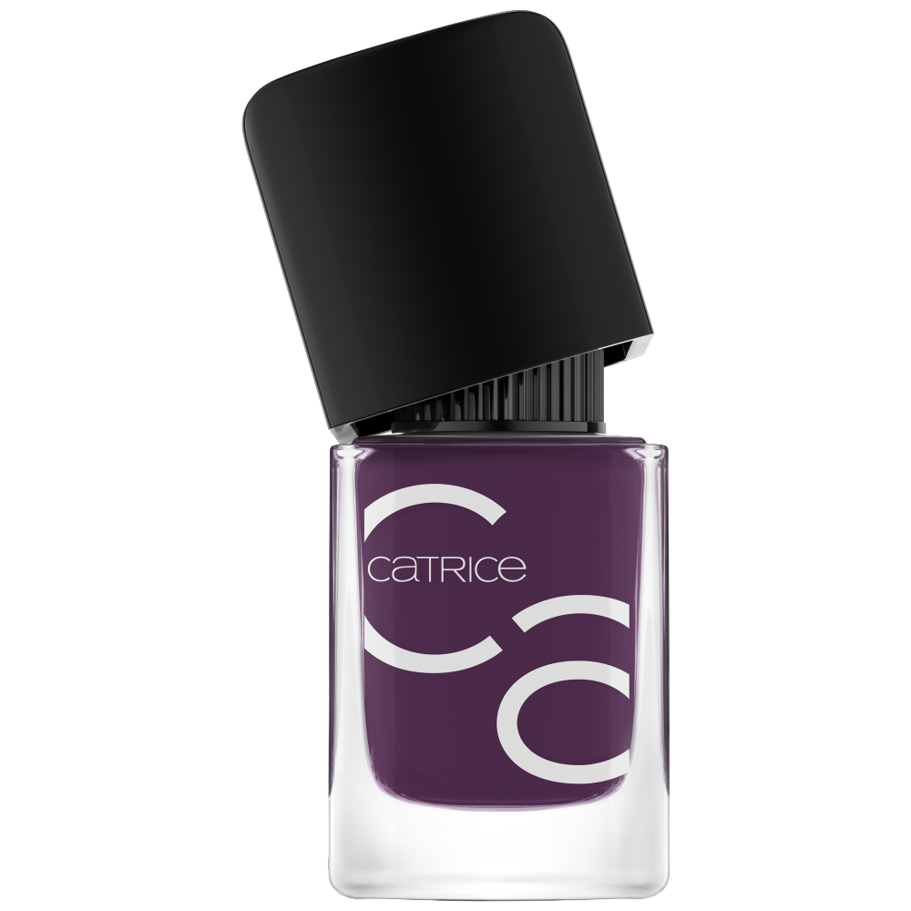 Bild: Catrice ICONAILS Gel Lacquer Nagellack purple pain