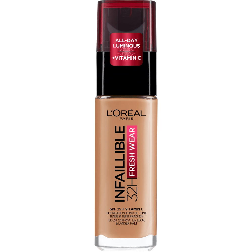 Bild: L'ORÉAL PARIS Infailible 32H Fresh Wear Foundation honey bisque