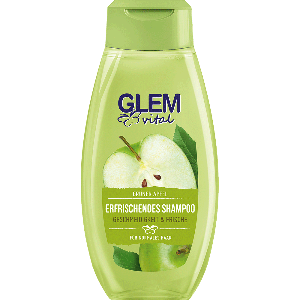 Bild: GlemVital Shampoo Grüner Apfel 