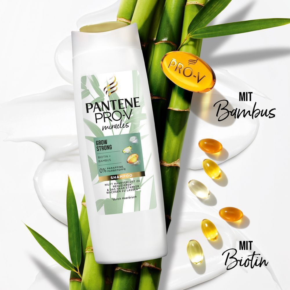 Bild: PANTENE PRO-V Grow Strong Shampoo 