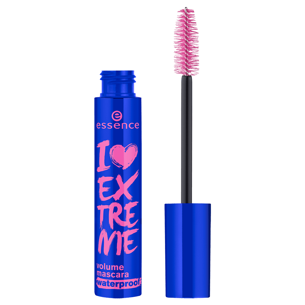 Bild: essence I love extreme Volume Mascara waterproof 