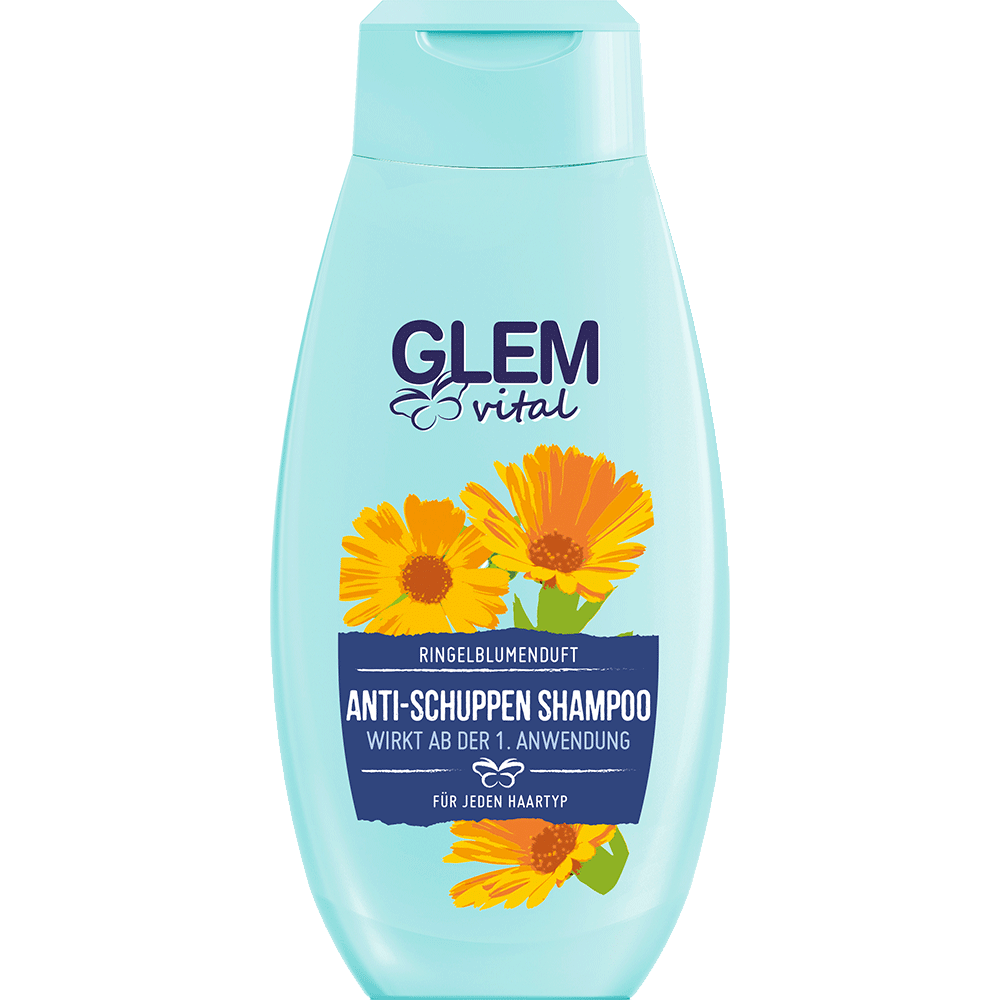 Bild: GlemVital Shampoo Anti-Schuppen Ringelblume 