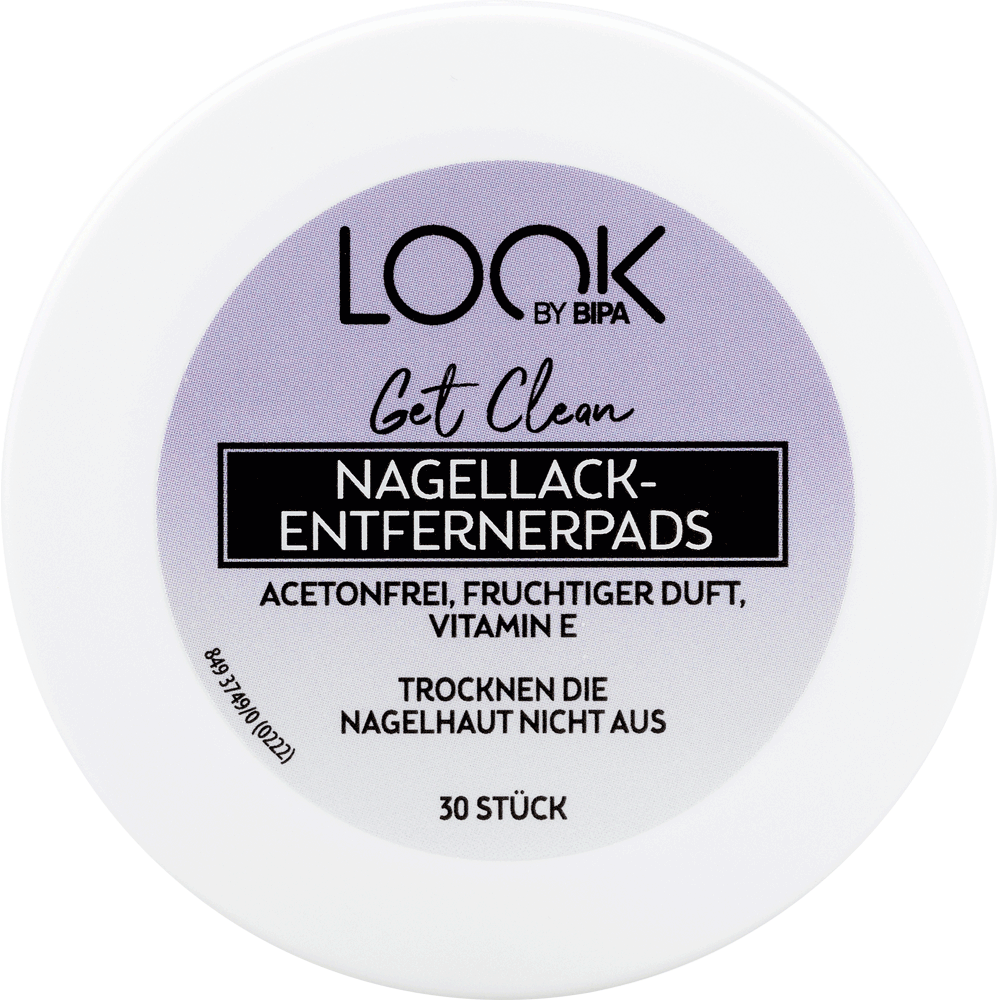 Bild: LOOK BY BIPA Nagellack Entfernerpads 