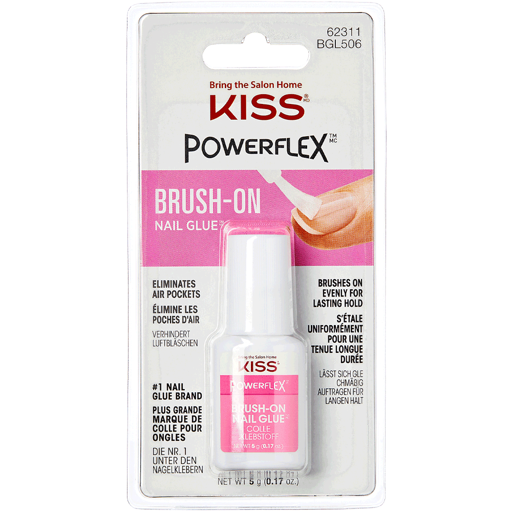 Bild: KISS Powerflex Brush-on Nagelkleber 