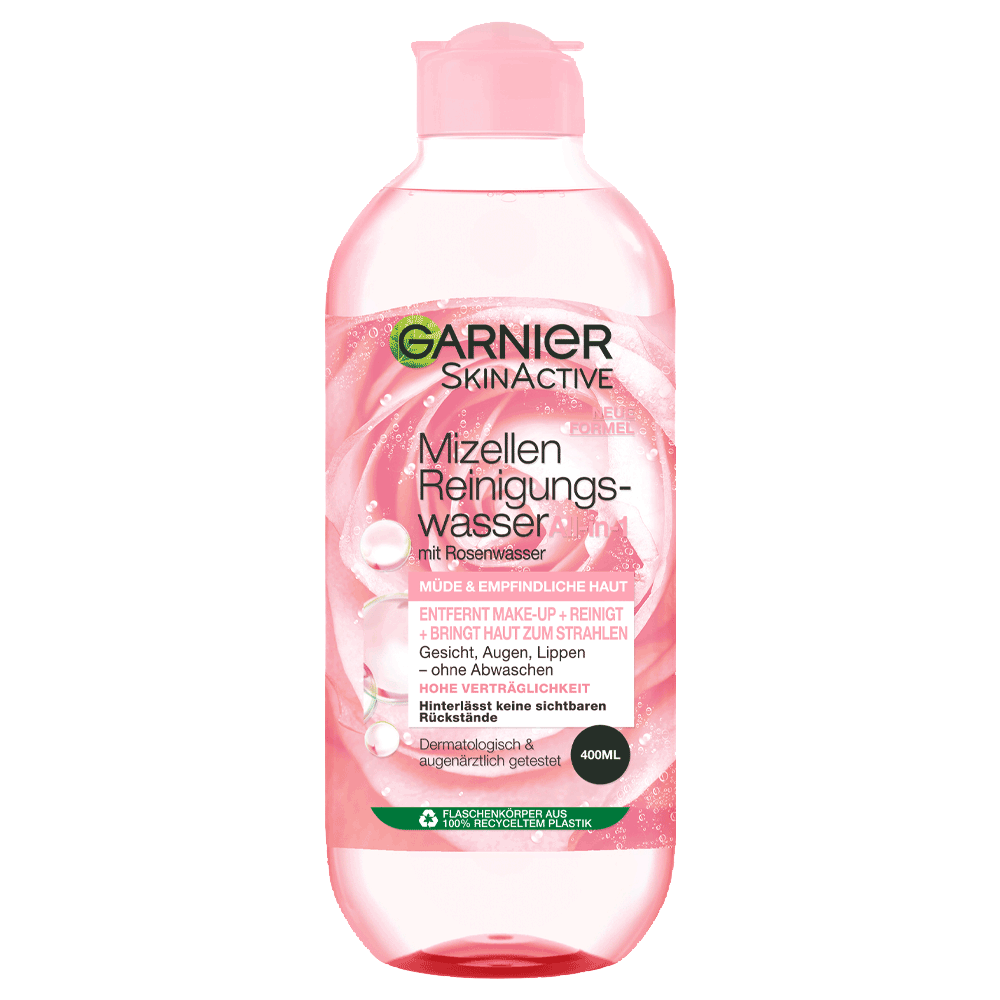 Bild: GARNIER Mizellenwasser All-in- mit Rosenwasser 