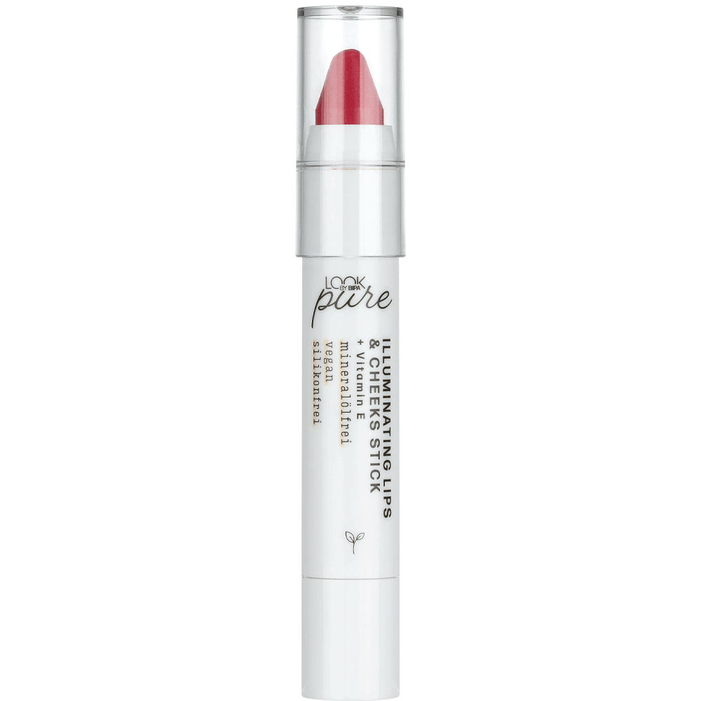 Bild: LOOK BY BIPA pure Illuminating Lips & Cheeks Stick pink blossom