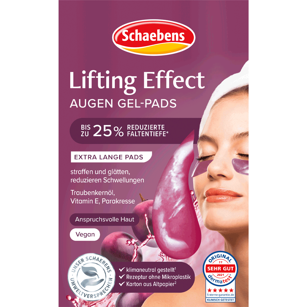 Bild: Schaebens Augen Gel-Pads Lifting Effect 