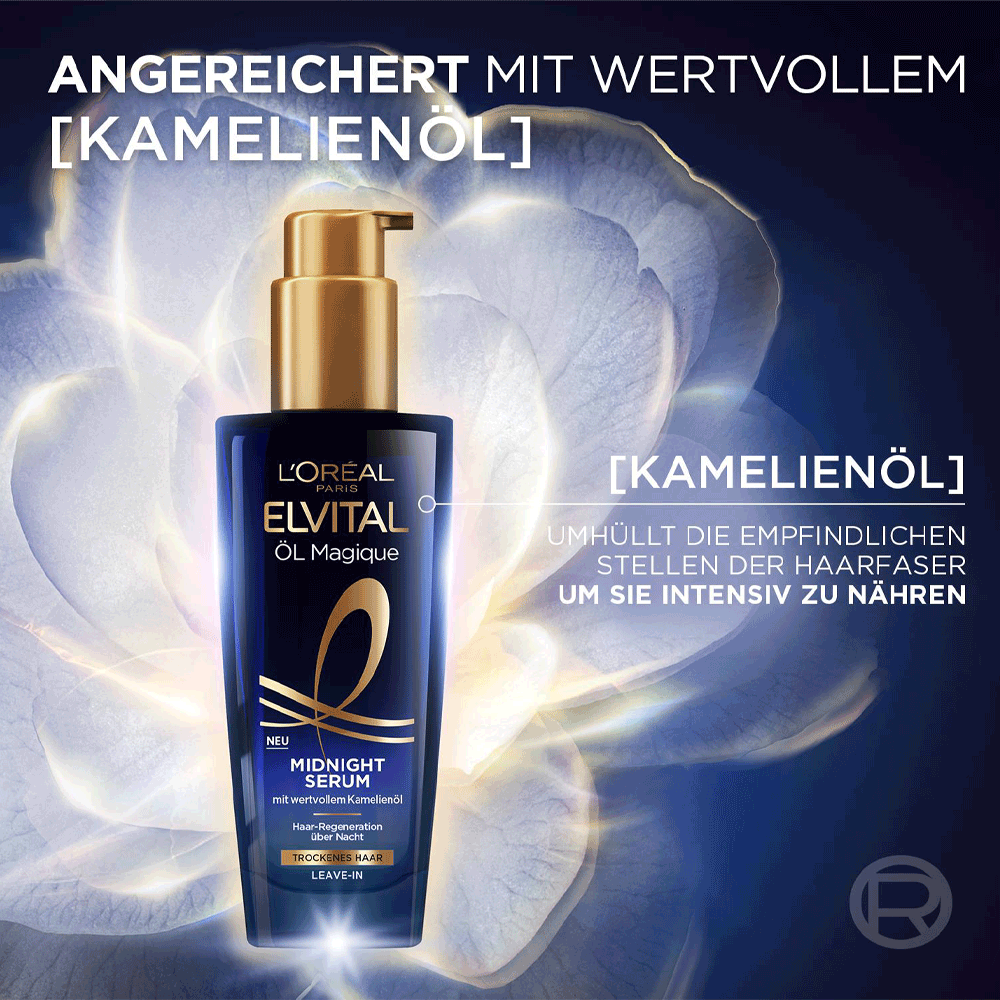 Bild: L'ORÉAL PARIS ELVITAL Öl Magique Midnight Serum 