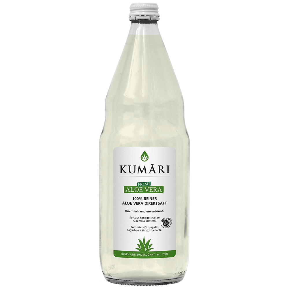 Bild: KUMARI Fresh Aloe Vera Direktsaft 