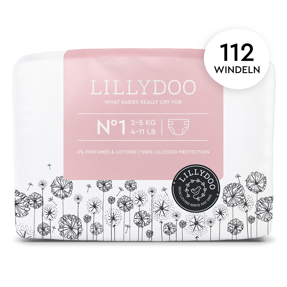 Bild: LILLYDOO 1/2 Monatsbox Windeln N°1, 2 kg - 5 kg 