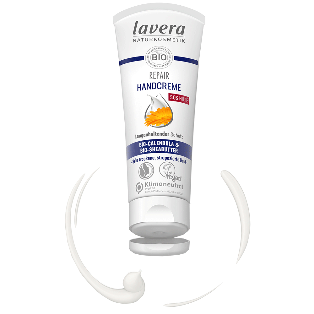 Bild: lavera Repair Handcreme SOS Hilfe 