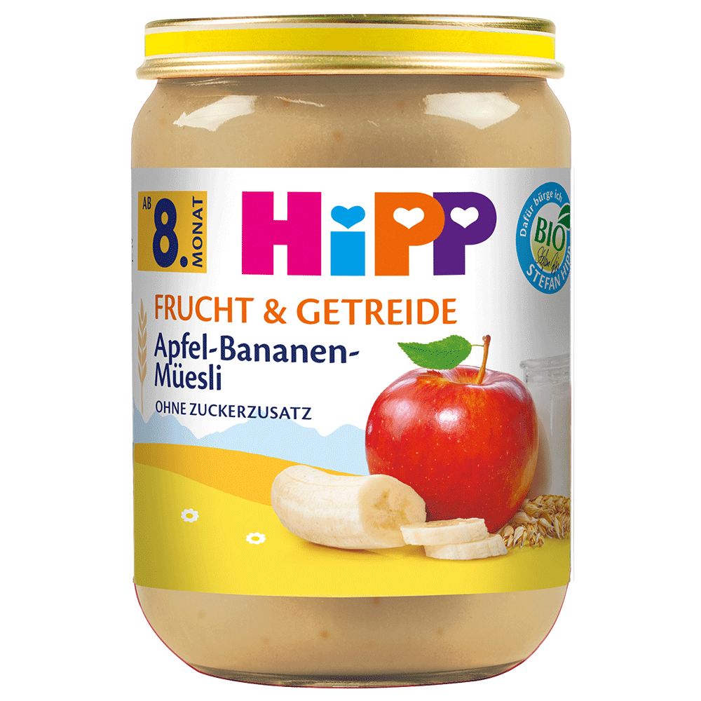 Bild: HiPP Apfel Bananen Müesli 