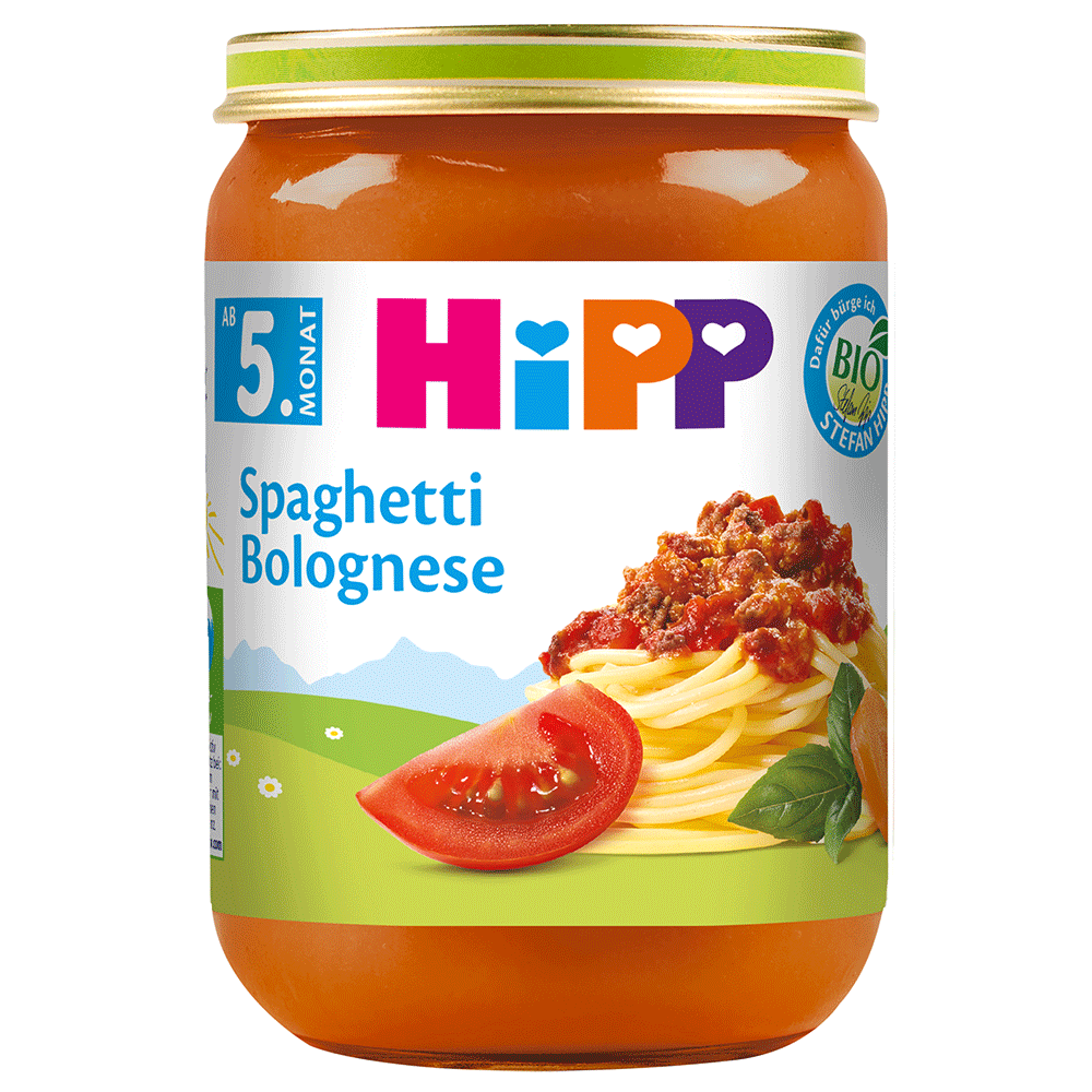 Bild: HiPP Spaghetti Bolognese 