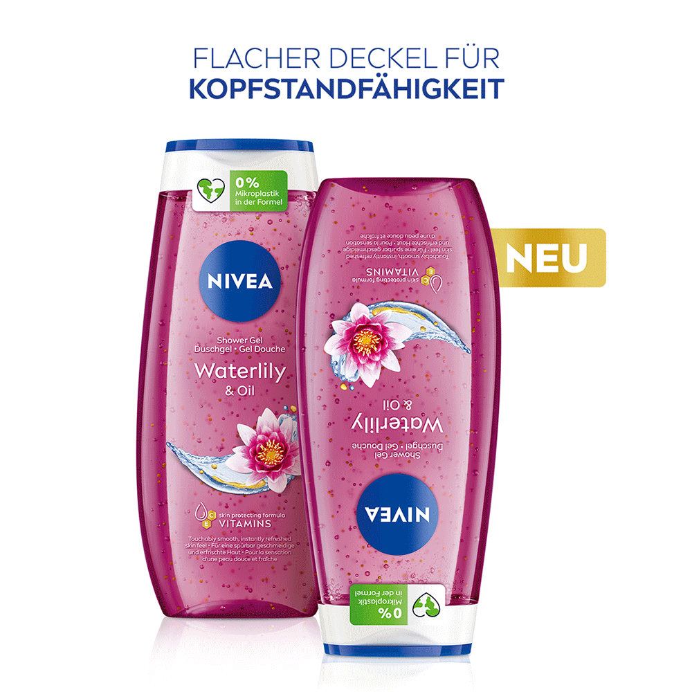 Bild: NIVEA Duschgel Wasserlilie und Öl 