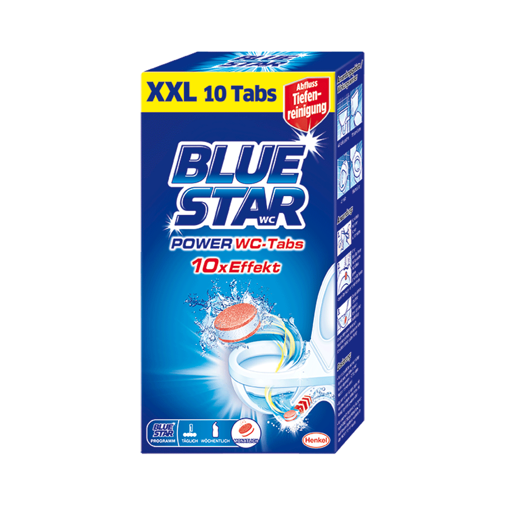 Bild: Blue Star 10x Effekt WC-Kraft-Tabs 