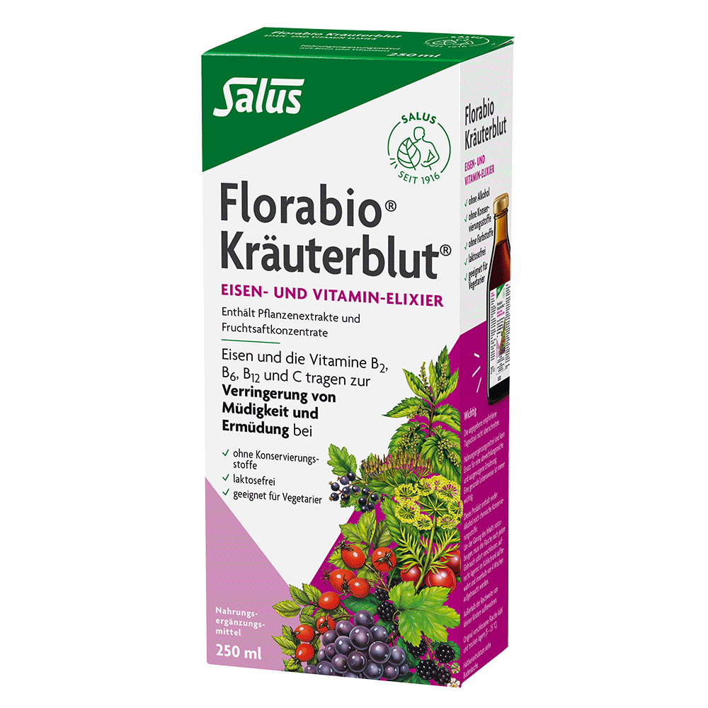 Bild: Florabio Kräuterblut Saft 