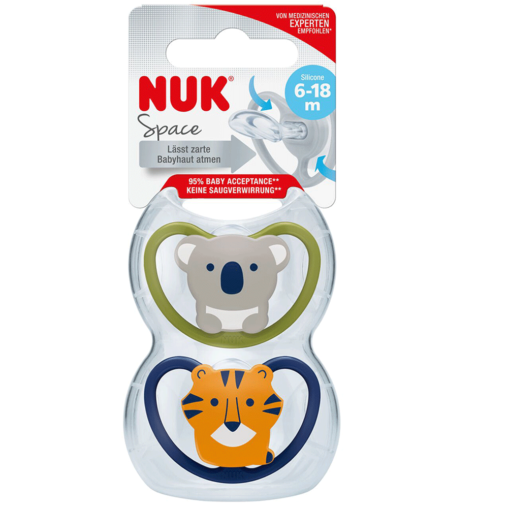 Bild: NUK Space Schnuller 6-18M 