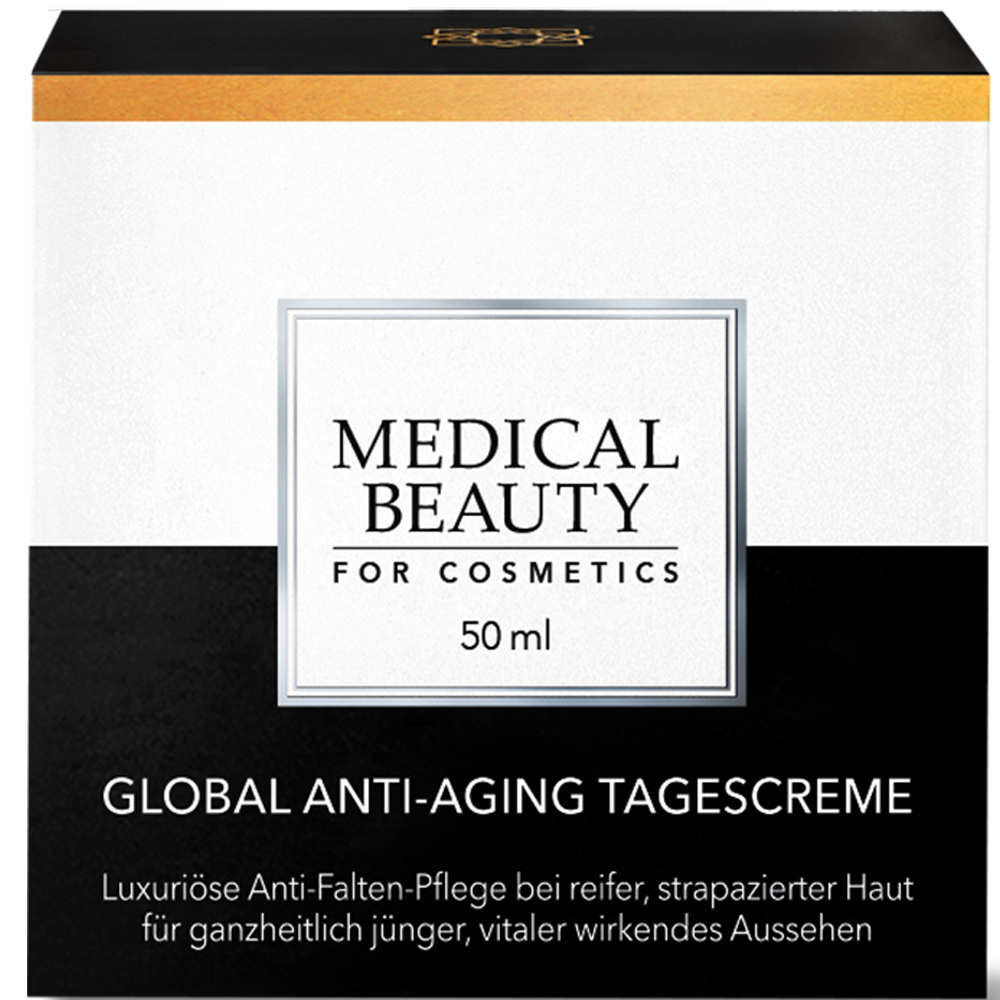 Bild: MEDICAL BEAUTY for Cosmetics Global Anti-Aging Tagescreme 