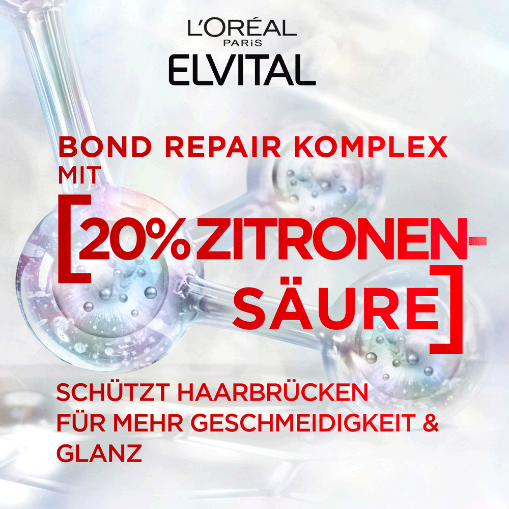 Bild: L'ORÉAL PARIS ELVITAL Bond Reapir Leave in Serum 