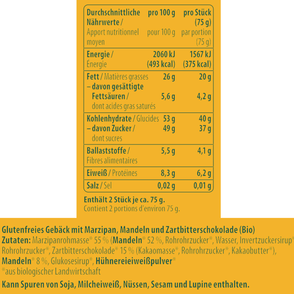 Bild: Alnavit Mandelhörnchen 