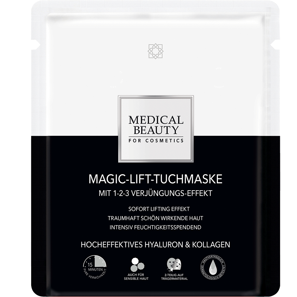 Bild: MEDICAL BEAUTY for Cosmetics Magic-Lift-Tuchmaske Verjüngungseffekt 