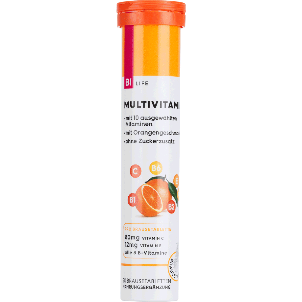 Bild: BI LIFE Multivitamin Brausetabletten 