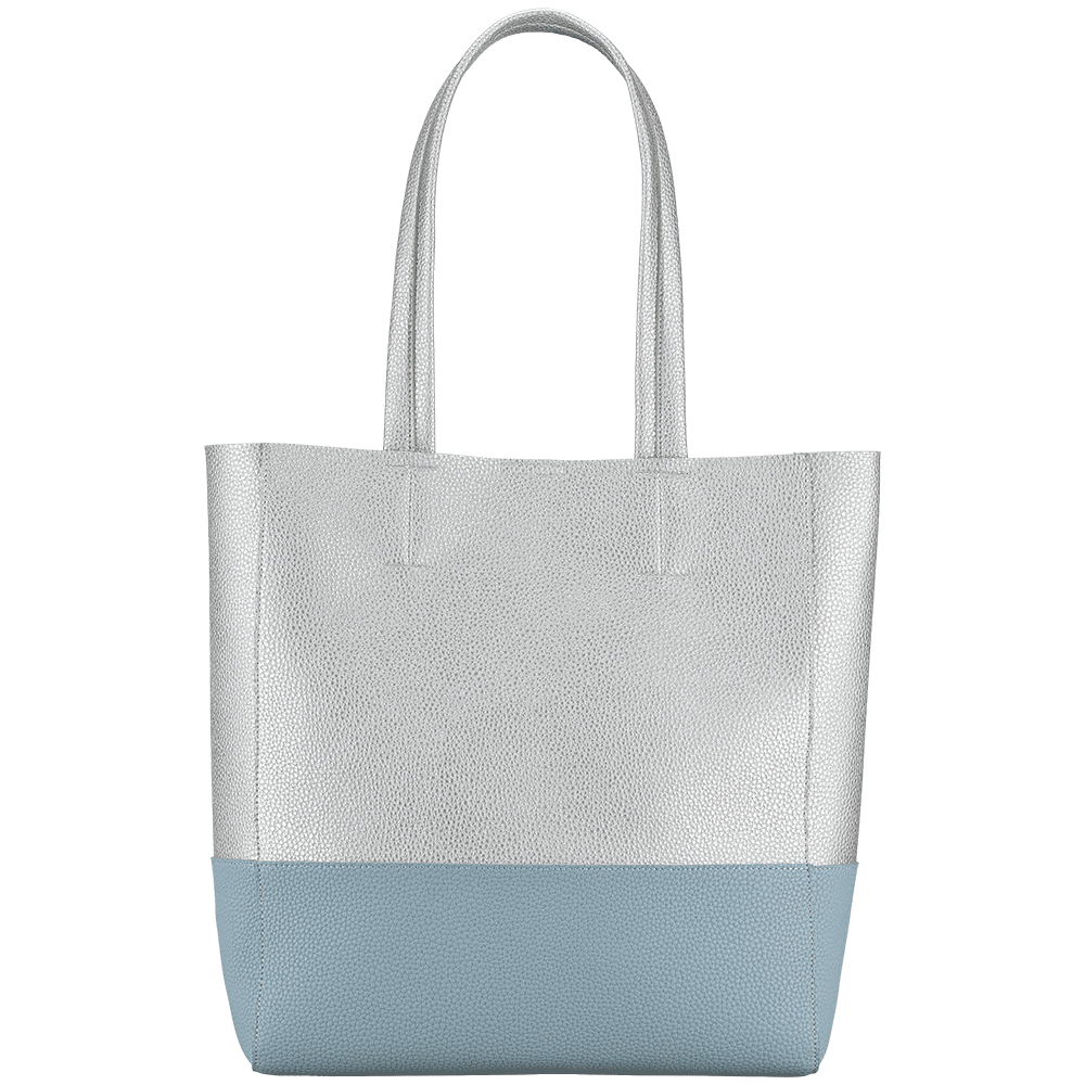 Bild: LOOK BY BIPA Shopper Silber Blau 