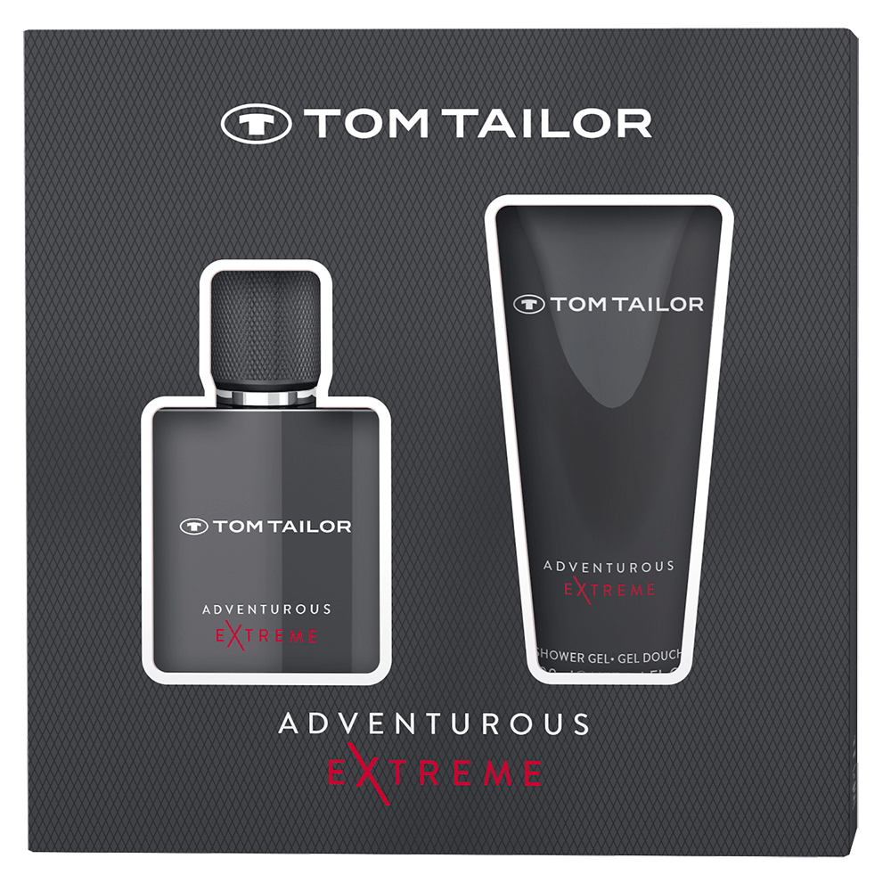 Bild: Tom Tailor Adventurous Extreme Man Geschenkset Eau de Toilette 30 ml + Duschgel 100 ml 