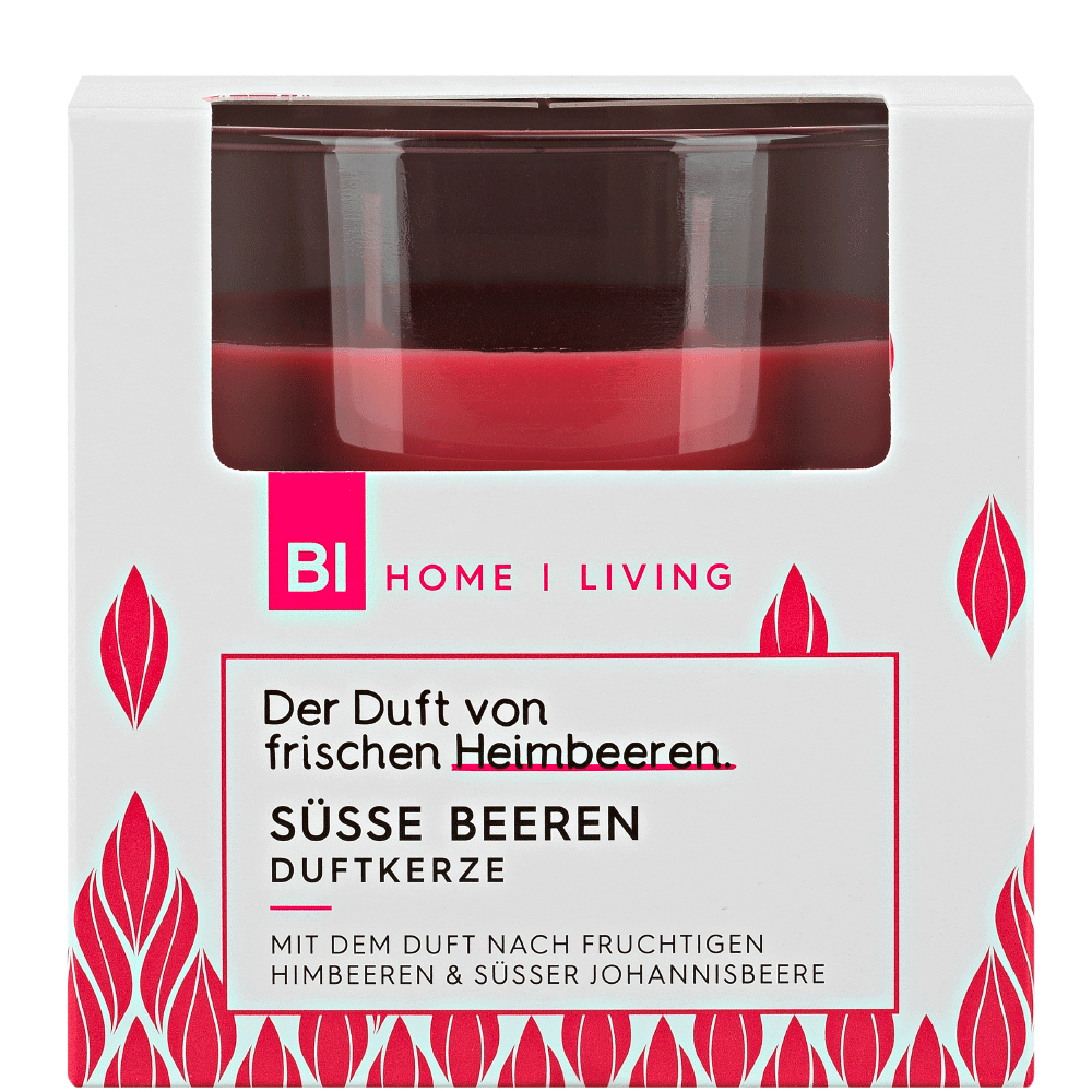 Bild: BI HOME Living Duftkerze Groß Beere 