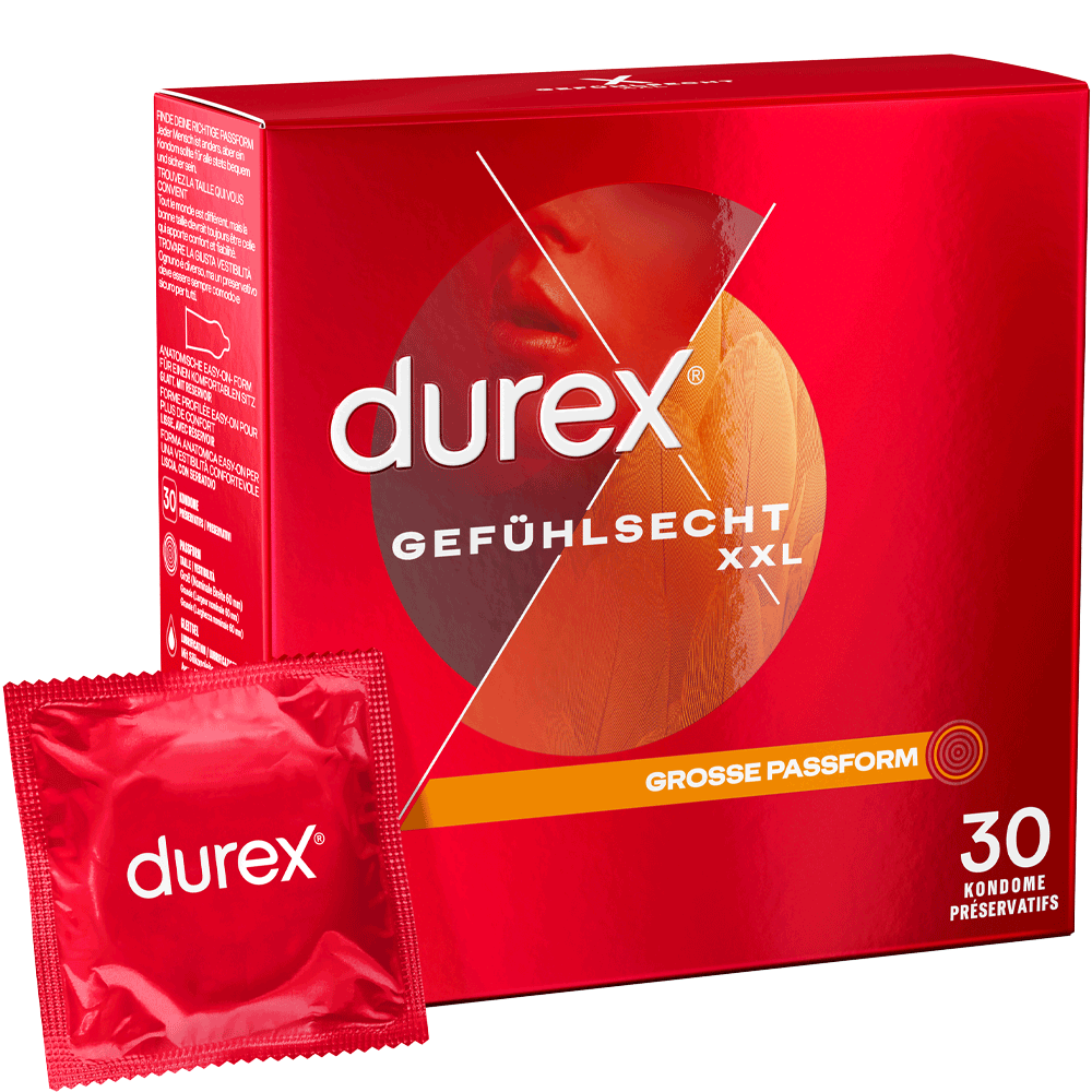 Bild: durex Kondome Gefühlsecht XXL 