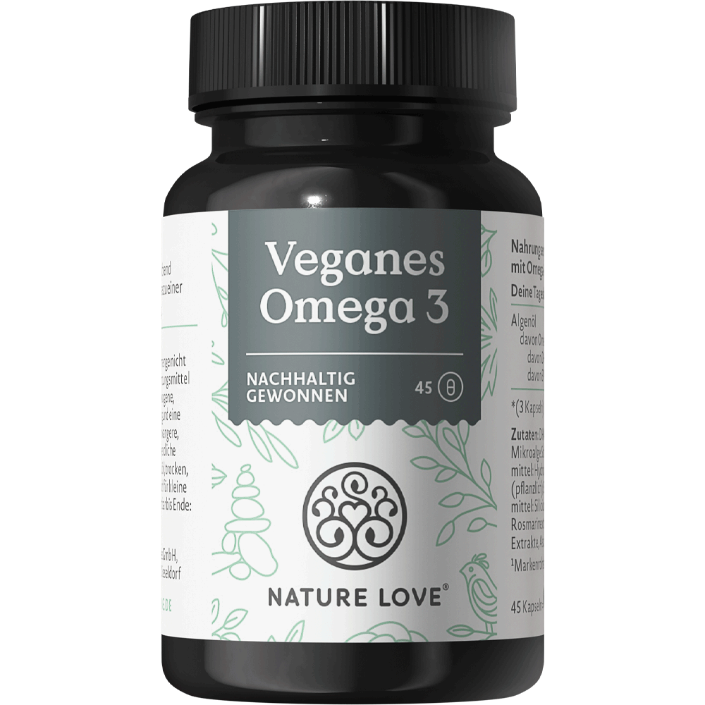 Bild: NATURE LOVE Veganes Omega 3 