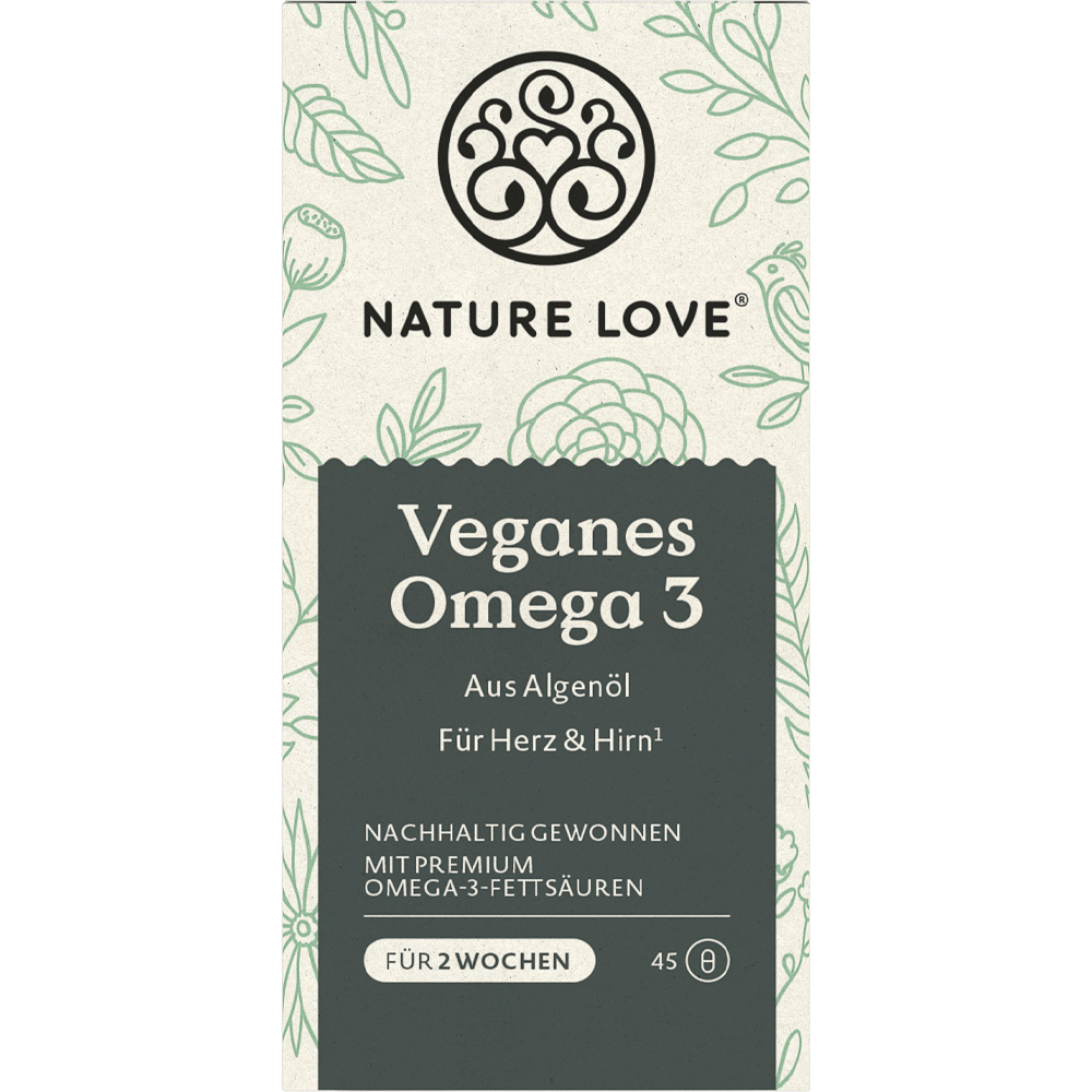 Bild: NATURE LOVE Veganes Omega 3 