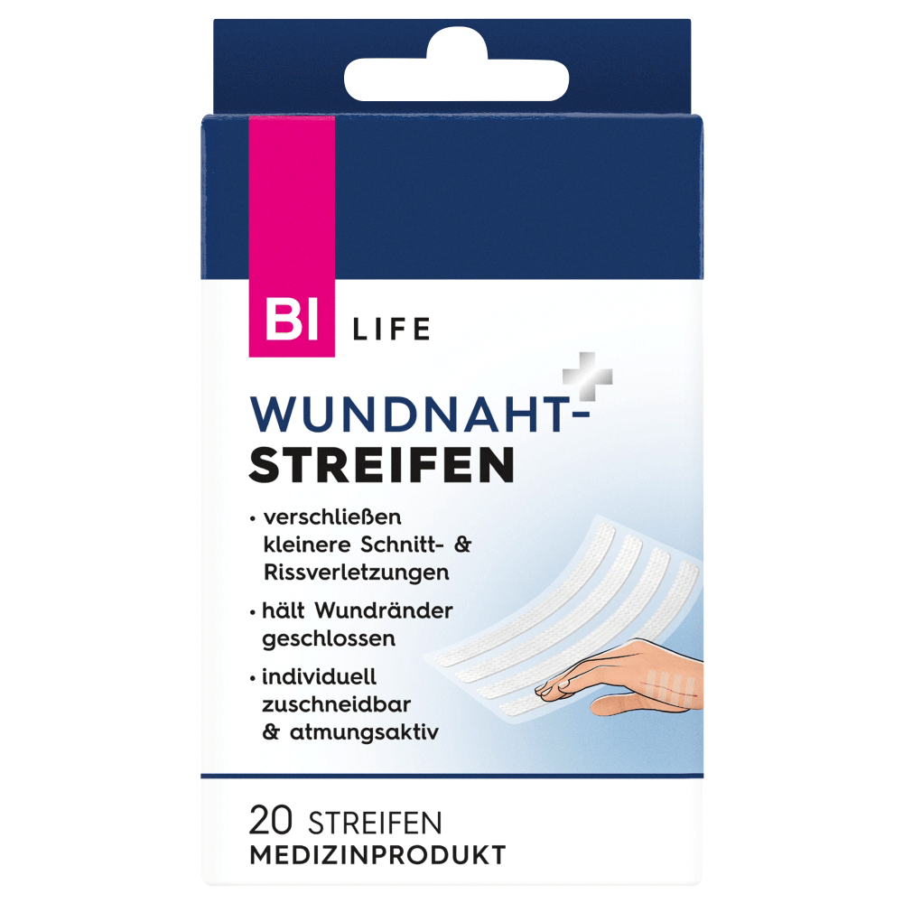 Bild: BI LIFE Wundnahtstreifen 5x  4 Stk 