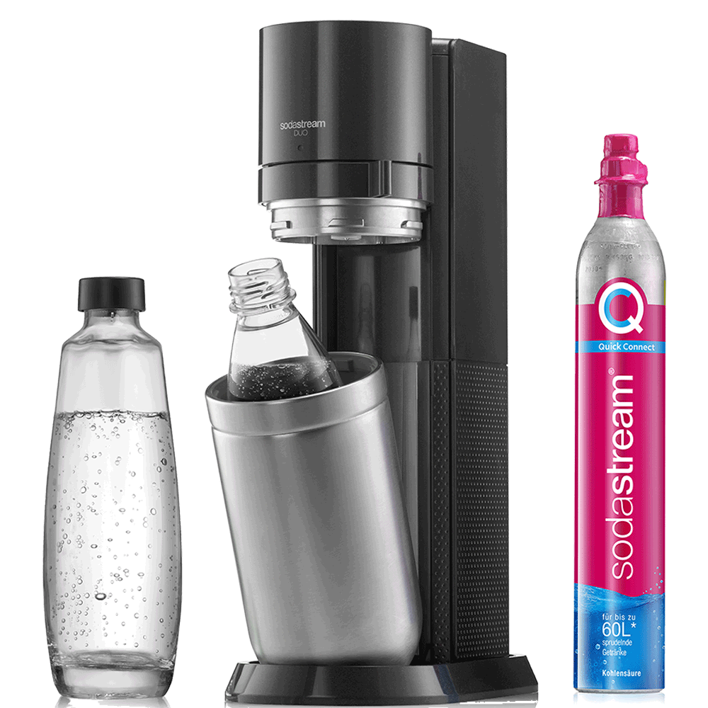 Bild: sodastream Duo Titan Wassersprudler 