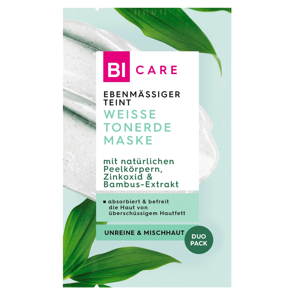 Bild: BI CARE Weiße Tonerde Maske 