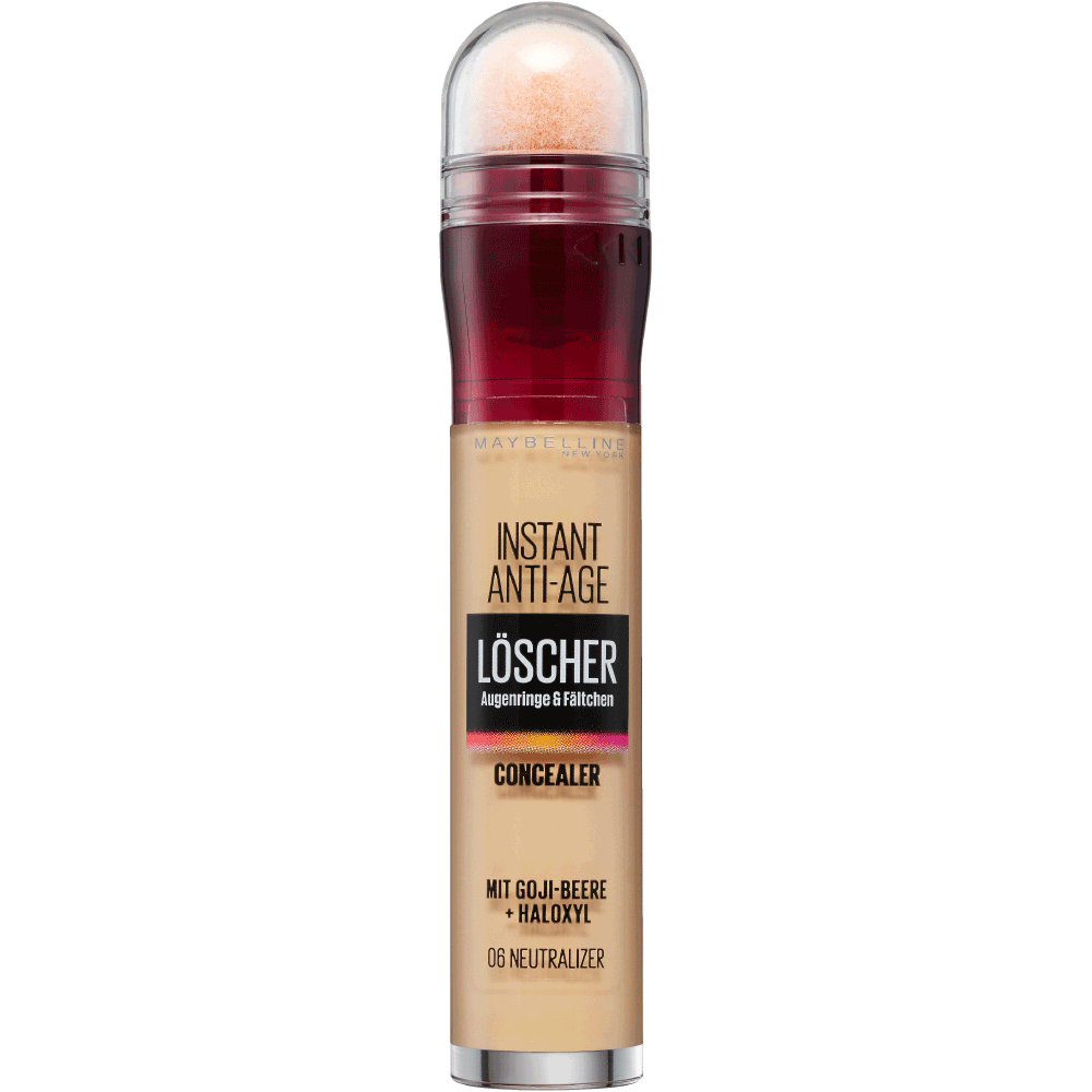 Bild: MAYBELLINE Instant Anti-Age Concealer 06 neutralizer