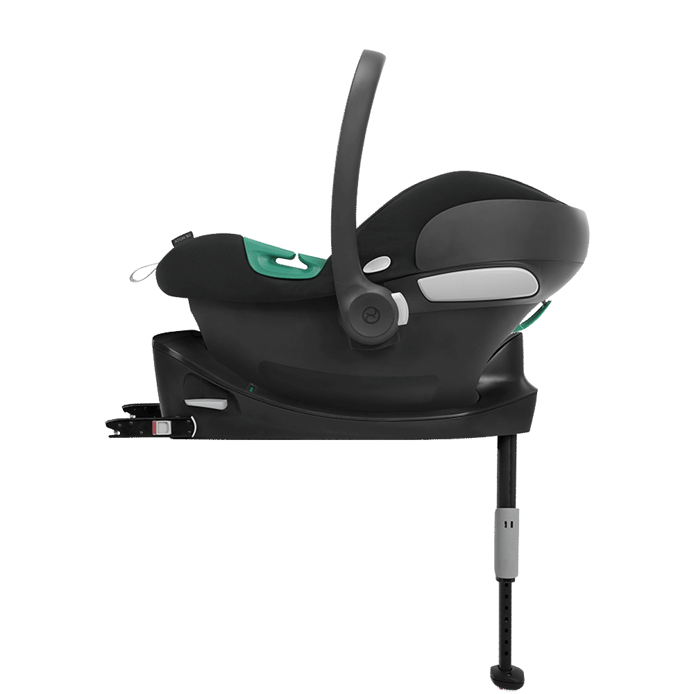 Bild: Cybex Aton B2 i-Size Babyschale inkl. Base One Volcano Black