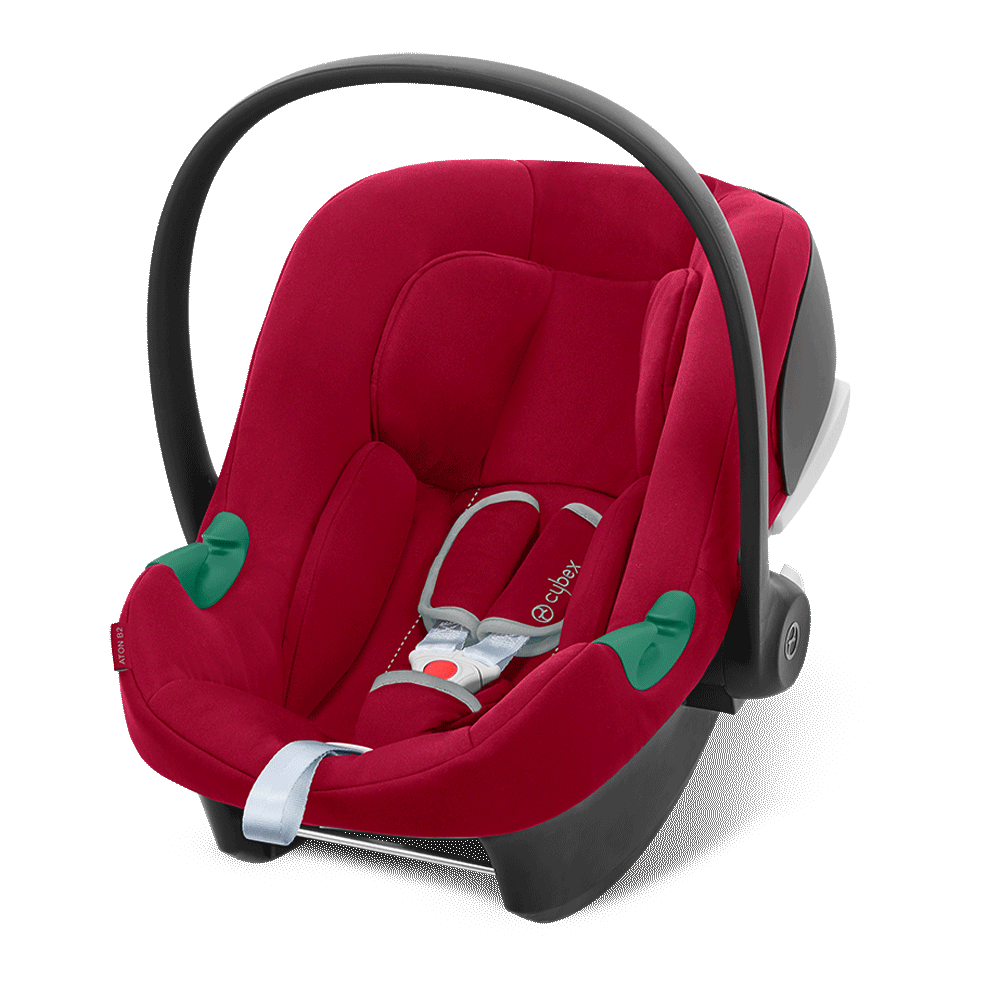 Bild: Cybex Aton B2 i-Size Babyschale inkl. Base One Dynamic Red