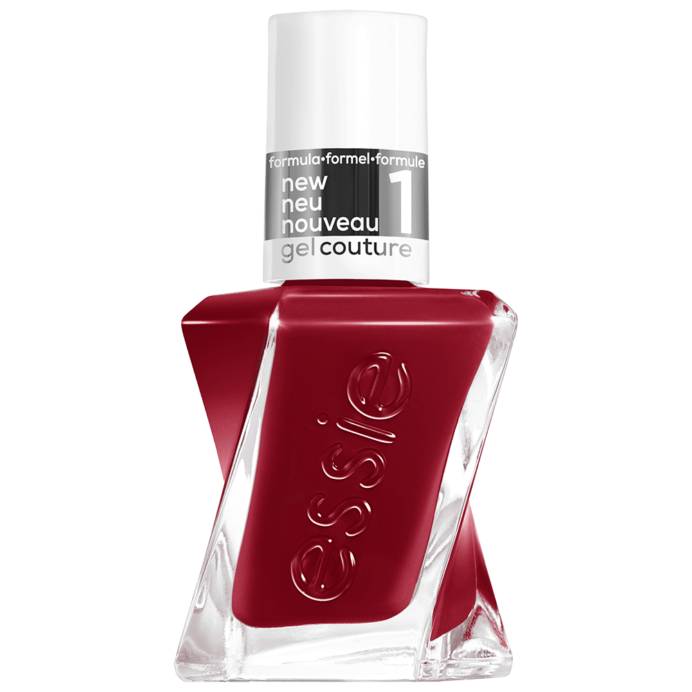 Bild: Essie Nagellack Gel Couture Paint The Gown Red