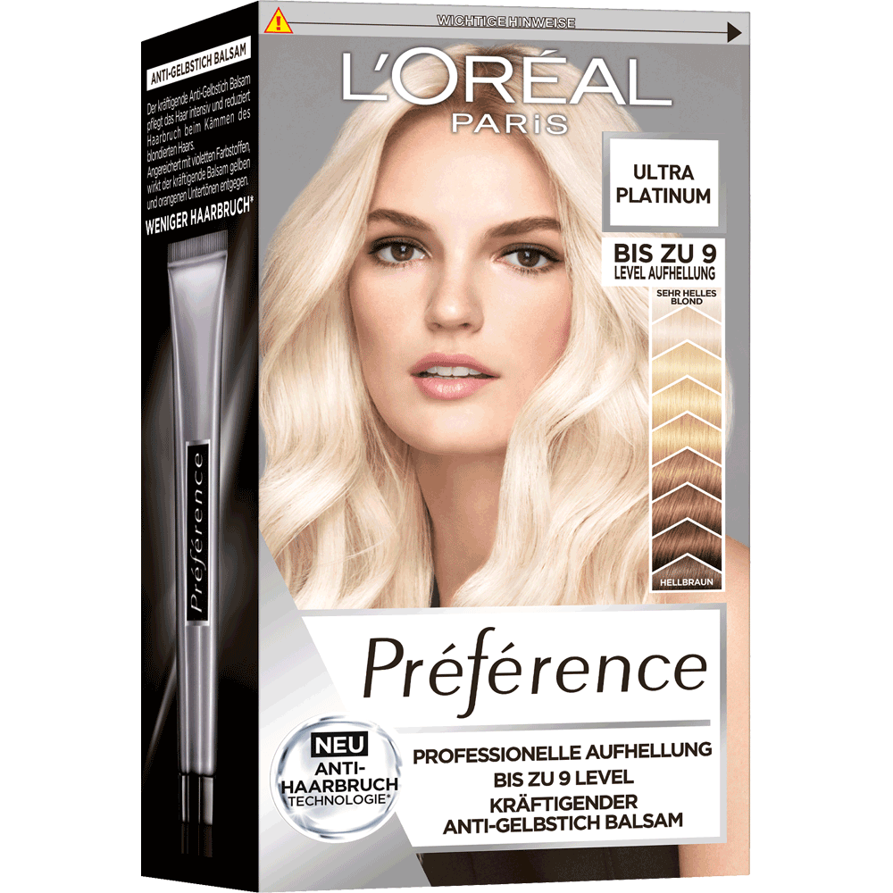 Bild: L'ORÉAL PARIS Préférence Haarfarbe extrem platinum