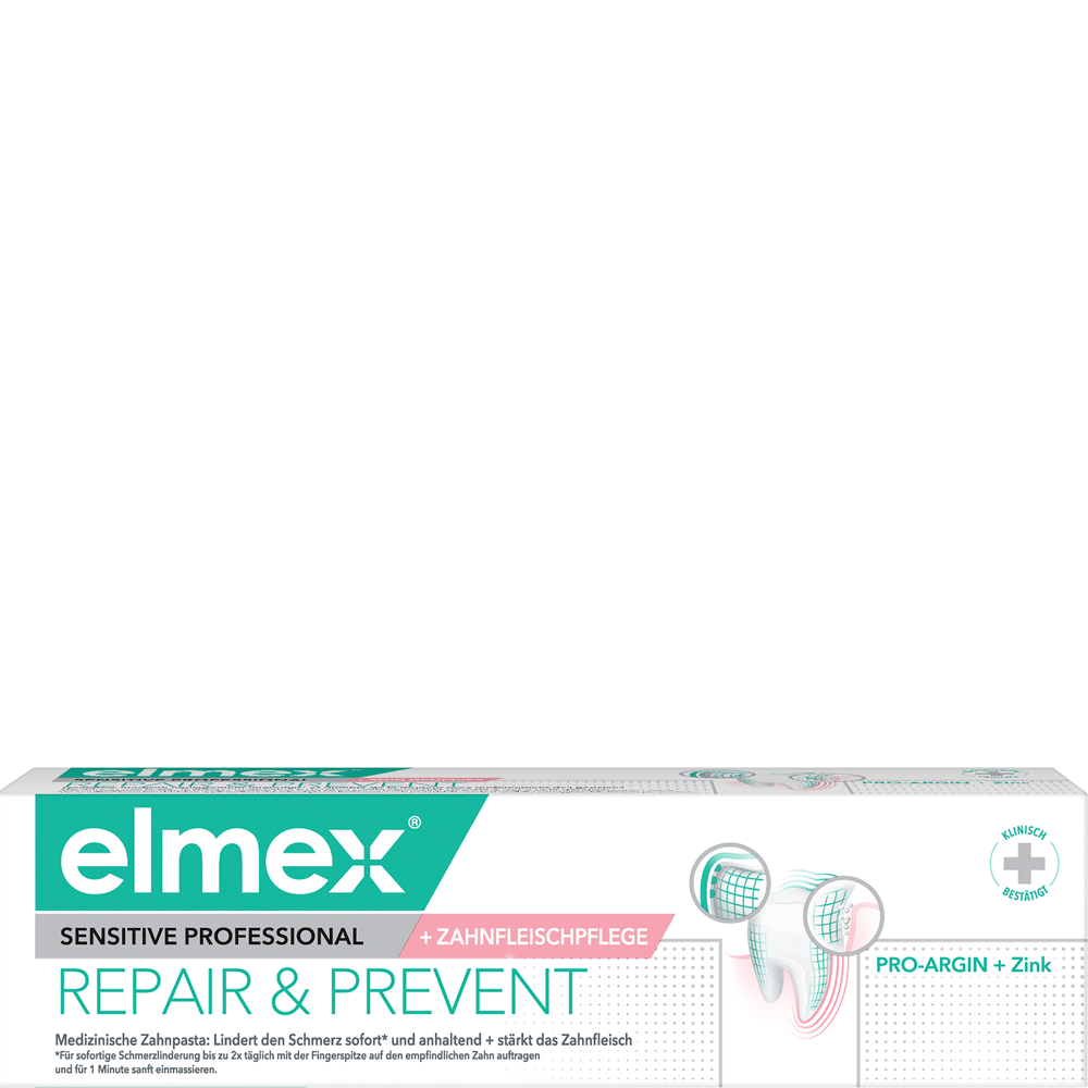 Bild: elmex Sensitive Professional Repair&Prevent Zahnpasta 