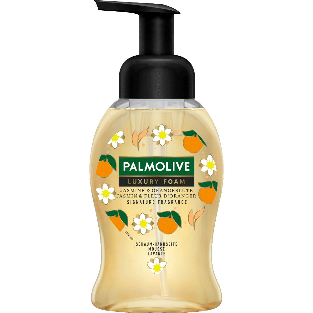 Bild: Palmolive Luxury Foam Schaum-Handseife Jasmine & Orangenblüte 