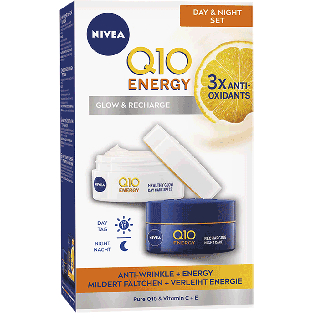 Bild: NIVEA Q10 Energy Tag & Nacht Set 